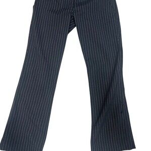 Sanctuary Clothing Co Dress Pants Womens Size 2 Black Pinstripe Wide-Leg